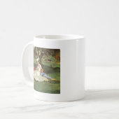 Manet Impressionist French Family Garden Malerei Kaffeetasse (Vorderseite Links)