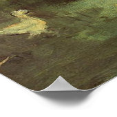 Manet Impressionist French Family Garden Malerei Poster (Ecke)