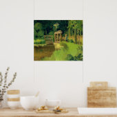 Manet | In einem Park Poster (Küche)