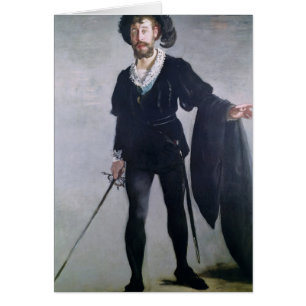 Manet Jean Baptiste Faure als Hamlet, 1877