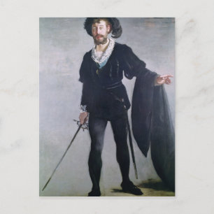 Manet   Jean Baptiste Faure als Hamlet, 1877 Postkarte