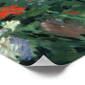 Manet - Junge in Blume (Jacques Hoschede) Poster (Ecke)