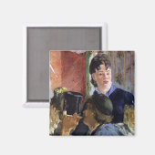 Manet | La Serveuse de Bocks, 1878-79 Magnet (Vorderseite/Rückseite)