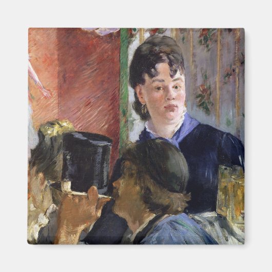 Manet | La Serveuse de Bocks, 1878-79 Magnet (Vorne)