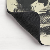 Manet | Le Corbeau, 1875 Mousepad (Ecke)