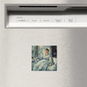 Manet | Lesen, 1865 Magnet (In Situ (Geschirrspüler))