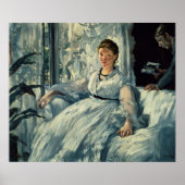 Manet | Lesen, 1865 Poster (Vorne)