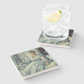 Manet lesendes |, 1865 steinuntersetzer (Seitenansicht)