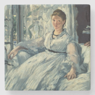 Manet lesendes , 1865 steinuntersetzer