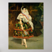Manet | Lola de Valence, 1862 Poster (Vorne)