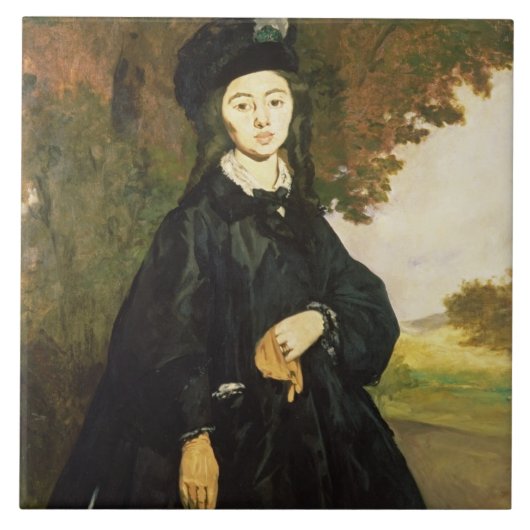 Manet | Madame Brunet Fliese (Vorderseite)