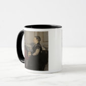 Manet | Madame Manet am Klavier, 1868 Tasse (Vorderseite Links)