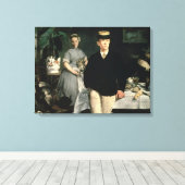 Manet | Mittagessen im Studio, 1868 Leinwanddruck (Insitu (Holzboden))