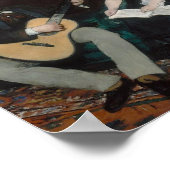 Manet, Musikunterricht Poster (Ecke)