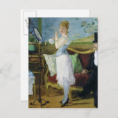 Manet | Nana, 1877 Postkarte (Vorne/Hinten)