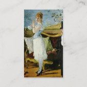 Manet Nana Fine Art Visitenkarte (Rückseite)