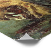 Manet | Pertuiset, Löwenjäger, 1881 Poster (Ecke)