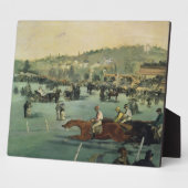 Manet | Pferderennen, 1872 Fotoplatte (Seite)