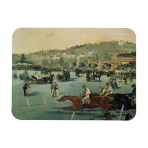 Manet   Pferderennen, 1872 Magnet