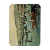 Manet | Pferderennen, 1872 Magnet (Vertikal)