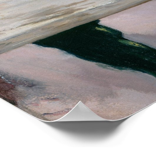 Manet - Pflaume Poster (Ecke)