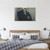 Manet | Portrait von Georges Clemenceau, 1879 Leinwanddruck (Insitu (Schlafzimmer))