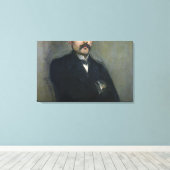 Manet | Portrait von Georges Clemenceau, 1879 Leinwanddruck (Insitu (Holzboden))