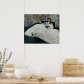 Manet | Portrait von Jeanne Duval, 1862 Poster (Küche)