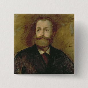 Manet Porträt von Antonin Proust c.1877-80 Button