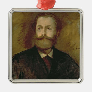 Manet   Porträt von Antonin Proust c.1877-80 Silbernes Ornament