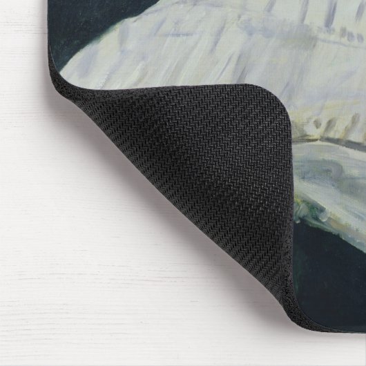 Manet | Porträt von Jeanne Duval, 1862 Mousepad (Ecke)