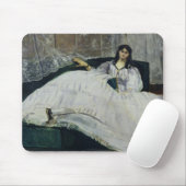 Manet | Porträt von Jeanne Duval, 1862 Mousepad (Mit Mouse)