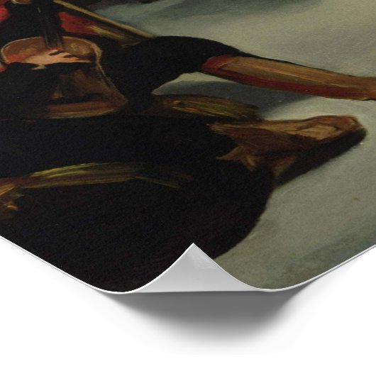 Manet - Spanisches Ballett Poster (Ecke)