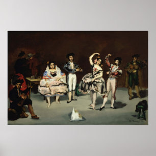 Manet - Spanisches Ballett Poster
