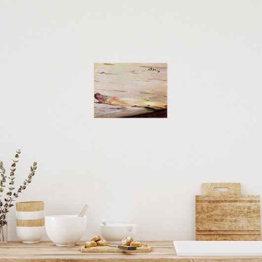 Manet | Spargel, 1880 Poster (Küche)