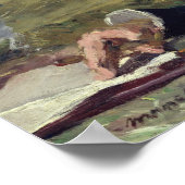 Manet | Stephane Mallarme 1876 Poster (Ecke)