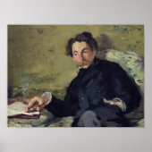 Manet | Stephane Mallarme 1876 Poster (Vorne)