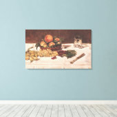 Manet | Still Life: Fruit on a table, 1864 Leinwanddruck (Insitu (Holzboden))