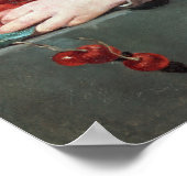 Manet | The Boy with the Cherries, 1859 Poster (Ecke)