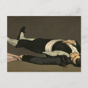 Manet   The Dead Toreador, c.1864 Postkarte