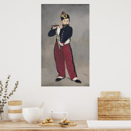 Manet | The Fifer, 1866 Poster (Küche)