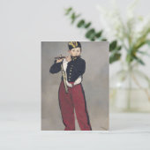 Manet | The Fifer, 1866 Postkarte (Stehend Vorderseite)