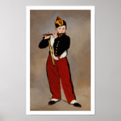Manet - The Fifer (auch Fife Player genannt) Poster (Vorne)