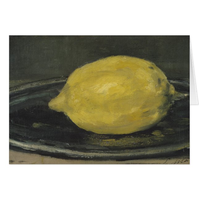 Manet | The Lemon, 1880 (Vorderseite (Horizontal))