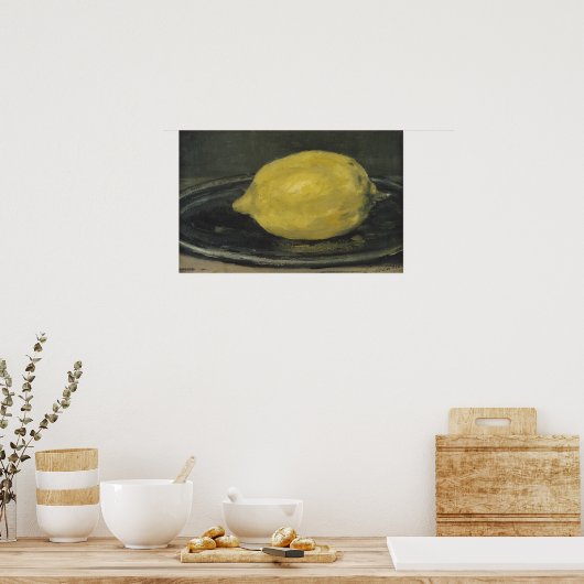 Manet | The Lemon, 1880 Poster (Küche)