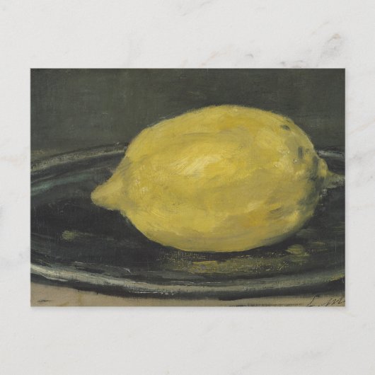 Manet | The Lemon, 1880 Postkarte (Vorderseite)
