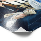 Manet the Railprint Fotodruck (Ecke)