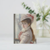 Manet Vintag Art Postcard Postkarte (Stehend Vorderseite)