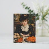 Manet Vintag Art Postcard Postkarte (Stehend Vorderseite)