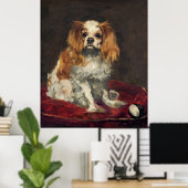 Manet's Dog Painting Poster (Heimbüro)